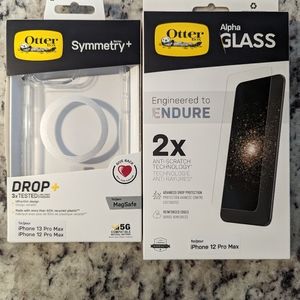 Otterbox Case and Screen Protector for iPhone 12 Pro Max